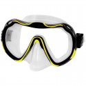 Maska do nurkowania AQUA-SPEED JAVA żółta