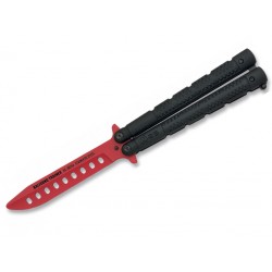 Nóż składany K25 Balisong - Trainer Red
