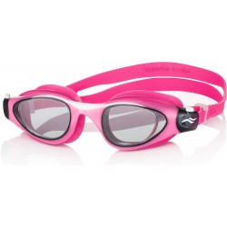 Dziecięce okulary pływackie AQUASPEED MAORI różowe