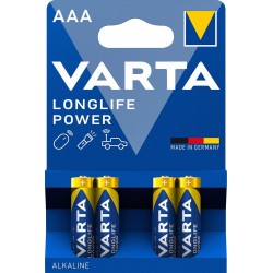 4x Bateria alkaiczna AAA/LR03 Varta Longlife Power 4903 (High Energy)