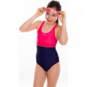 Kostium kąpielowy pływacki dziewczęcy EMILY różowy